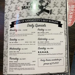 Inside part 2 of menu