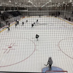 One of two rinks.