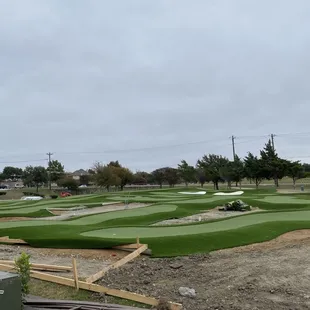 Putt putt course