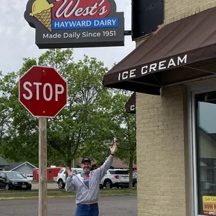 Stop at West's Hayward Dairy!
