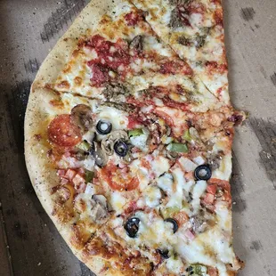 Meat ball &amp; everything bagel pizza