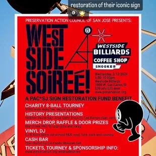 Our first event and fund raiser! We do do company events,  team building events and birthday's 408 947-1499