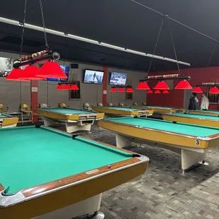 Billiard interior