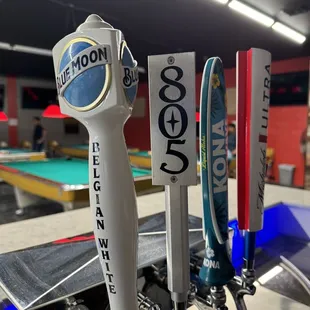 We have 8 beers on draft