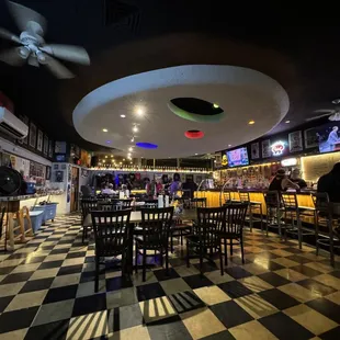 Where the speed dating/bingo combo events happen.