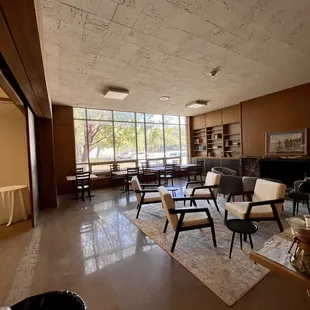 a view of the interior of a coffeehouse