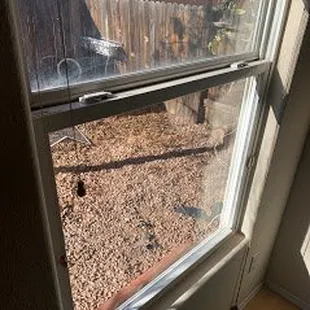 We can replace just one portion of the window.