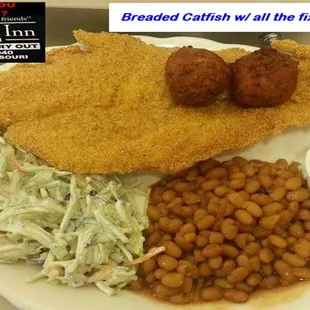 A different home-cooked lunch special daily.