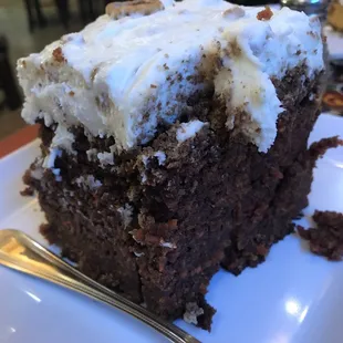 THE Carrot Cake. One of the most delicious foods I have EVER had! I don't say that lightly. The stuff dreams are made of.