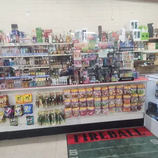 Front counter.