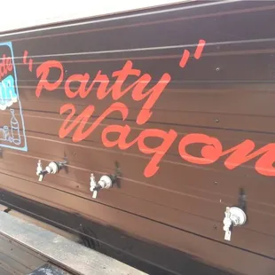 Call in advance to reserve our beer trailer.