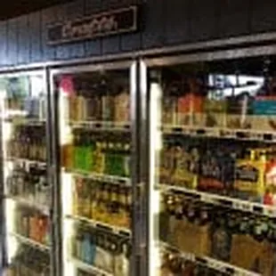 the inside of a store