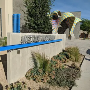 Entrance is in back.