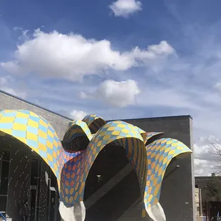 Entry way architectural splendor.
