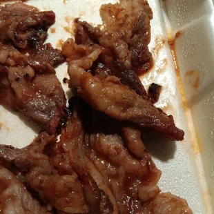 Supposed to be Brisket  Unacceptable!! I shouldve called the law!