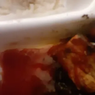 Weak bbq sauce...generic.