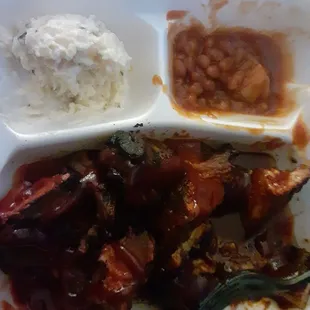 This wasn't even their bbq, I had to add my own.