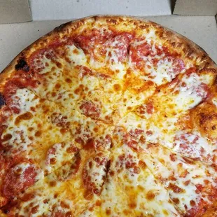Bacon and Pepperoni Pizza