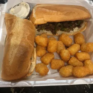Philly cheesesteak