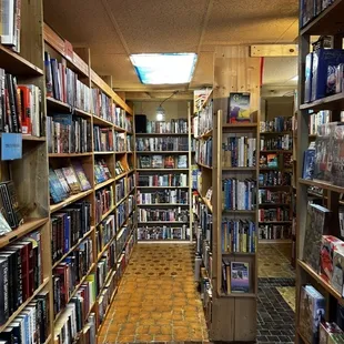 A plethora of books!  This store has a nice vibe to it!