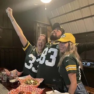 Game night in the Packers bar 3rd Hole!!!
