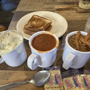 Soup flight