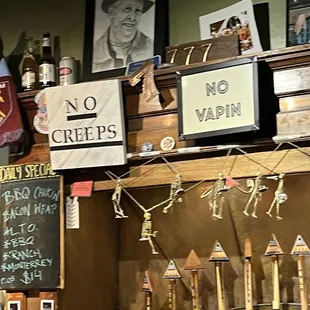 No Creeps! (Thank you for protecting us ladies!)