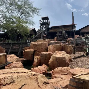 a view of an abandoned mine