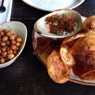 Pan Fried Chickpeas