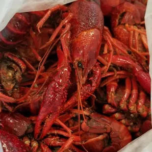 1lb of crawfish