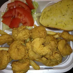 Shrimp platter