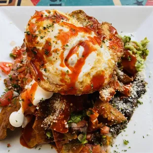 Vegetarian Chilaquiles
