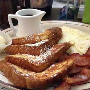 Eye opener #6 with French toast = perfection!!!