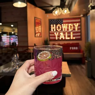 Drop the Beet, Mezcal based cocktail
