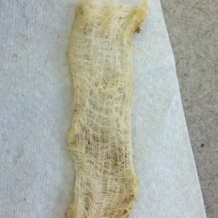 The gauze from my sandwich @ Westwood Golf Club. Yummy.