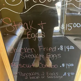 Specials of The Day ......