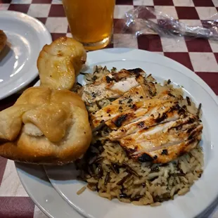 grilled fish, food