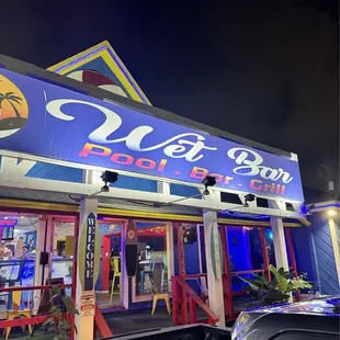 Front of building...