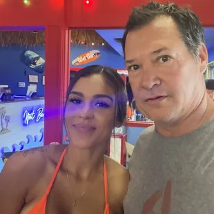 Alexa our wonderful waitress.