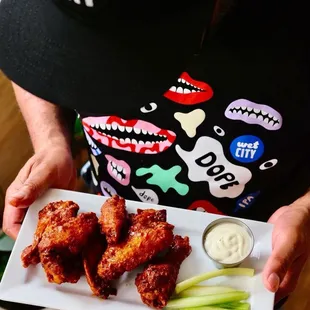 Wings spicy
