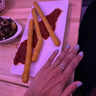 Mozzarella sticks