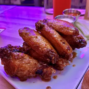 Hot Honey Oldbay Wings