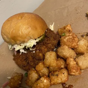 Hot Chicken Sandwich