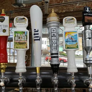 Great tap options. There's something for everyone