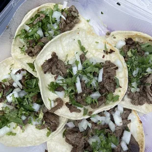 Carne asada tacos