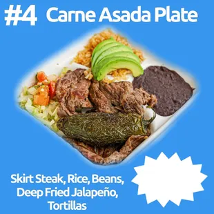 Carne Asada Plate