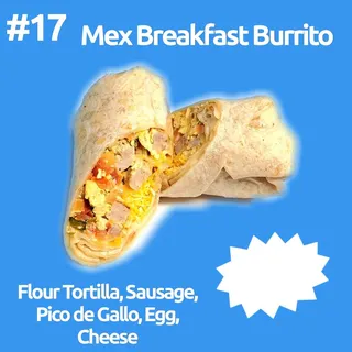 Mex Breakfast Burrito