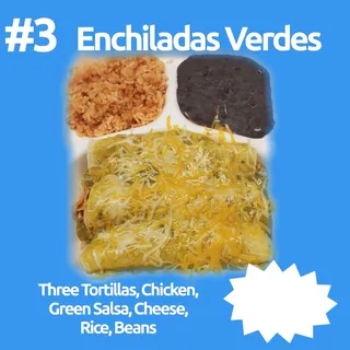 Enchiladas Verdes