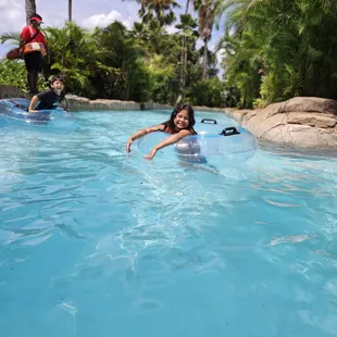 Vibin' in the lazy river