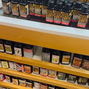 Fountain pen ink - so many options of brands and colors